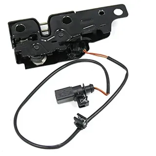 Original Audi Motorhaubenschloss A3 (Typ 8P, Modelljahr 2004-2008) Klappenschloss mit Mikroschalter 8P0823509D
