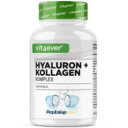 Hyaluronsäure Kollagen Komplex - 240 Kapseln