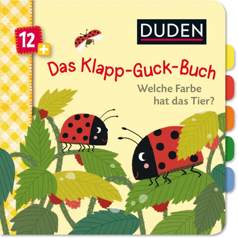 Duden - Das Klapp-Guck-Buch / Duden - Das Klapp-Guck-Buch: Welche Farbe Hat Das Tier? - Susanne Weber, Tina Schulte, Pappband