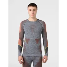 Uyn Ambityon langarm Funktionsshirt melange Herren black melange/orange/yellow L/XL