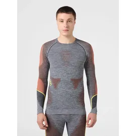 Uyn Ambityon langarm Funktionsshirt melange Herren black melange/orange/yellow L/XL