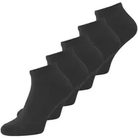 JACK & JONES Kurzsocken »JACDONGO SOCKS 5 PACK NOOS«, (Packung, 5 Paar), schwarz