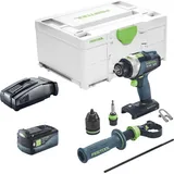 Festool TPC 18/4 I-Basic inkl. 1 x 5,0 Ah + Schnellladegerät + Systainer
