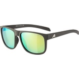 Alpina NACAN III - Verzerrungsfreie und Bruchsichere Sonnenbrille Mit 100% UV-Schutz Für Erwachsene, coffee-grey matt, One Size