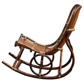 SIT Möbel Schaukelstuhl RATTAN Rattan 68 x 102 x 102 cm Beige