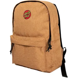 Sportrucksack SANTA CRUZ "Rucksack", grau (dunkelgrau), Web, Polyester, unifarben, kontrastfarbene Details, sportlich, Rucksäcke