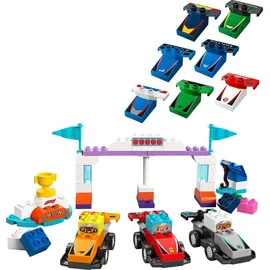 LEGO DUPLO - Team Rennautos mit Rennfahrern