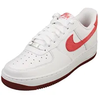 Nike Air Force 1 '07 Herren white/adobe/team red/dragon red 41