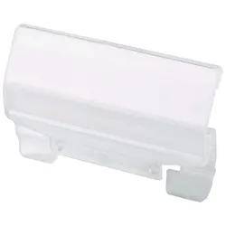 Vollsichtreiter Kunststoff transparent