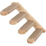 FUKUMARU Kletterwand Katzen Katzentreppe Wand Wandliege Katze Massives Holz