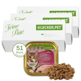 Lyra Pet Leo's Feine Paté Reich an Huhn 51 x 100 g