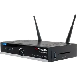 Octagon SF8008 Supreme Twin 4K mit 512 GB Festplatte UHD Receiver