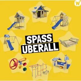 Wickey Spielturm FreeFlyer blau