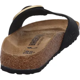 Birkenstock Madrid Big Buckle Nubukleder schwarz 40