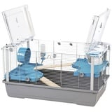 Kerbl Nobby Hamsterkäfig Eva 22, 79 x 45 cm grau