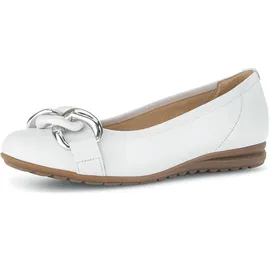 Gabor comfort Ballerinas für Damen, weiß, Größe 37 EU / 4 UK