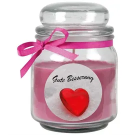 HS Candle Gute Besserung Duftkerze 300 g lila
