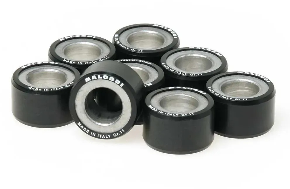 Malossi 6613561.a0 Variomatik Rollen 3 Einheiten - Silver - 25x14.9/12g