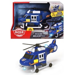 Dickie Toys Spielzeug-Hubschrauber Dickie Toys Polizei City Heroes Helicopter, Hubschrauber