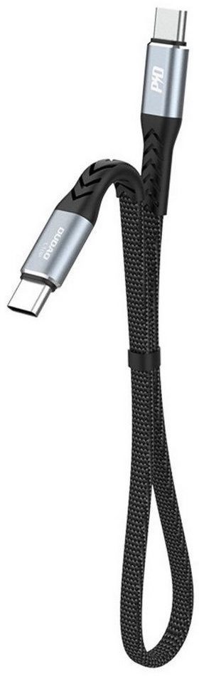 Dudao Kabel USB Typ C - USB Typ C PD100W 0,23 m schwarz Smartphone-Kabel
