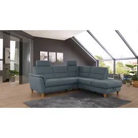 Home Affaire Ecksofa »Palmera L-Form«, Federkern, wahlweise mit Bettfunktion und mit/ohne Stauraum
