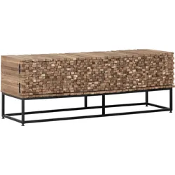 TV Board Sticks aus Teakholz, 145 cm