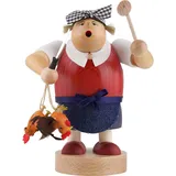 KWO Olbernhau Räuchermann Witwe Bolte 20 cm