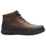 CLARKS Herren Mapstone Higtx Mode-Stiefel, Dk Brown Wlined, 43 EU