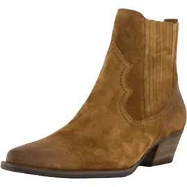 Paul Green Stiefelette 8144-006, Rauleder, Braun, Damen EU / 4 UK