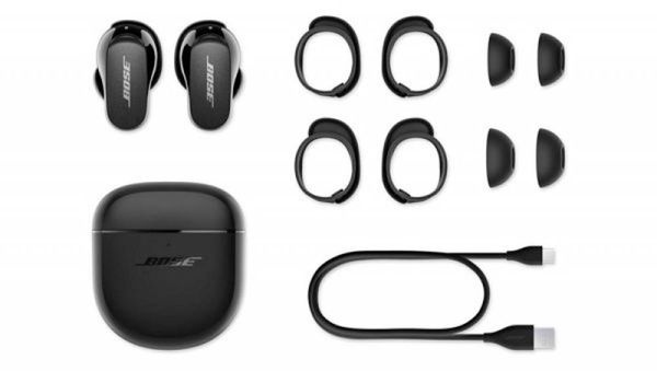 Bose QuietComfort Triple Black In Ear Kopfhörer Bluetooth® Schwarz Lautstärkeregelung, Schweißresistent