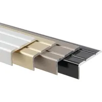 Corpet Winkelprofil Für Treppenstufen - Absätze Aluminium Selbstklebend Edelstahl