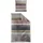 IRISETTE Koala 8617 Gestreift Grau 135 x 200 cm + 80 x 80 cm