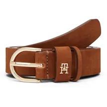 Tommy Hilfiger Damengürtel Leder 3,5 cm braun 70