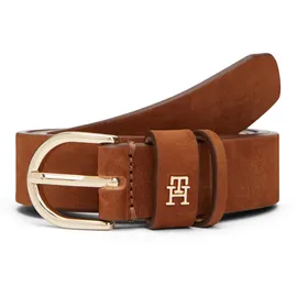 Tommy Hilfiger Damengürtel Leder 3,5 cm braun 70