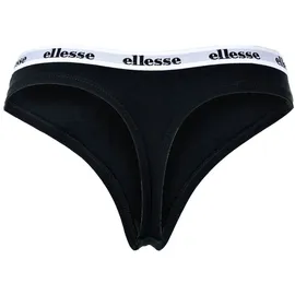 Ellesse Damen 6er Pack - HILLAR, Unterwäsche, Cotton Stretch, Logobund Schwarz S