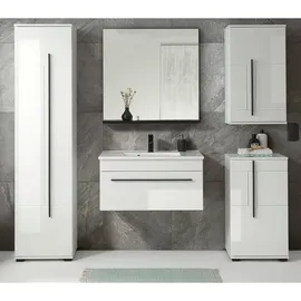 furn.design Design-D 6-tlg. Weiß Hochglanz