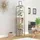VCM Standvitrine Vinali M 40 x 30 x 165 cm Gold