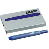 Lamy T10 Tintenpatronen für Füller königsblau 5 St.