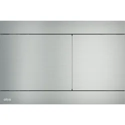 Alcadrain WC - Betätigungsplatte FUN-INOX Halbmatt Edelstahl