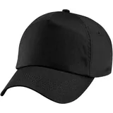 Beechfield Original 5-Panel Kappe schwarz One Size