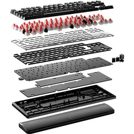 Corsair K70 Core TKL Wireless RGB MLX Red v2 QWERTY