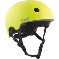 TSG Meta Solid Color Helm Satin Acid Yellow -