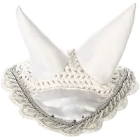 HKM Kinder Hobby Horsing Fliegenhaube Turnier, Weiß, One Size