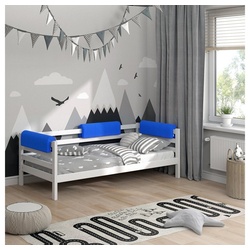 Bettumrandung Bettkantenschutz für Kinderbett Blau 70 cm VitaliSpa®, Höhe 20 mm blau
