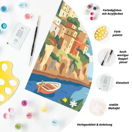 Ravensburger CreArt Malen nach Zahlen 1 St. Silber/Mehrfarbig