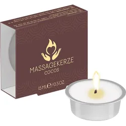 Massagekerze Cocos, 15 ml, braun