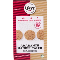 Werz 4-Korn-Amaranth-Mandel-Taler glutenfrei bio