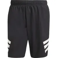 adidas 3-Streifen 8-Inch Badeshorts Black/White 2XL
