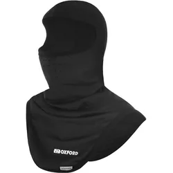 Oxford Deluxe Micro Fleece Sturmhaube, schwarz für Männer