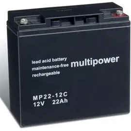 Multipower MP22-12C Blei Akku 22000 mAh 1 St.